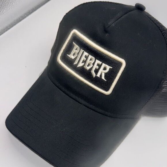 Bieber Black Baseball Cap - Picture 3 of 8